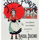 La Petite Poucette music wall Decoration Poster.Graphic Art Interior design 3219