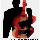 4343.La decision.man with red guitar.Movie.POSTER.Decoration.Wall room art