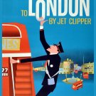 Decoration Poster.Home room art.Interior design.London travel bus.Driver.7346