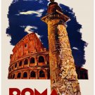 7711.Decoration Poster.Home Room wall interior design art.Roma Italy travel ad