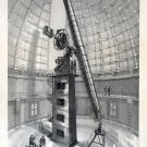 9502.Decoration Poster.Room Wall art.Home decor.Lick Telescope drawing sketch