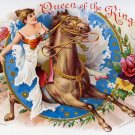 8188.Decoration Poster.Home Room wall.Art print design.Cigar label.Ring Queen