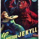 Decoration Poster.Home room art.Interior design.Dr.Jeckyll.Horror movie.7362