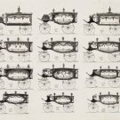 Wall Decor Poster.Room interior art design.Funerary carriages.Funeral home.11584
