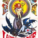 3342.La Vampire Vue French ë_Horror movie film POSTER.Home Room Art decoration