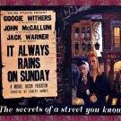 8541.Decoration movie Poster.Home Room wall art design.It Always rain on Sunday