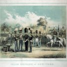 9510.Decoration Poster.Room Wall art.Home decor.1850 Irish Brigade of New York.