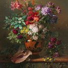 12278.Decoration POSTER.Room interior wall art decor.Bouquet of flowers painting