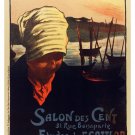 Salon des Cent French wall Decoration Poster.Graphic Art Interior design 3185