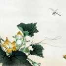 12363.Decoration Poster.Room interior wall art decor.Oriental painting.Dragonfly