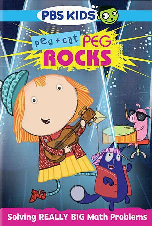 PBS KIDS Peg + Cat: Peg Rocks Widescreen DVD NEW SEALED A-3