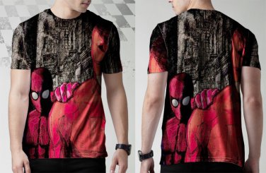 Daredevil with Spiderman Tee Men