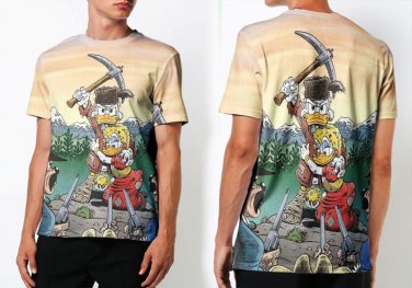 Scrooge McDuck by Don Rosa Tee Men