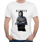 Popular Always Keep Fighting Logo Jared Padalecki Unique T-Shirt Men