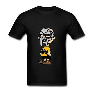 Popular Charlie Brown MF DOOM T-Shirt Men