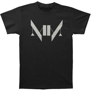 Popular Marilyn Manson MM Logo T-Shirt Men