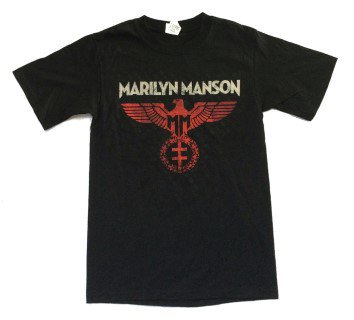 Popular Marilyn Manson Spread Eagle 2015 Tour USA T-Shirt Men