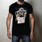 Popular Marshawn Lynch Beast Mode T-Shirt Men
