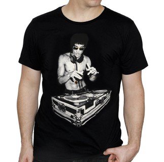 Popular Master KungFu Dj Scratch T-Shirt Men