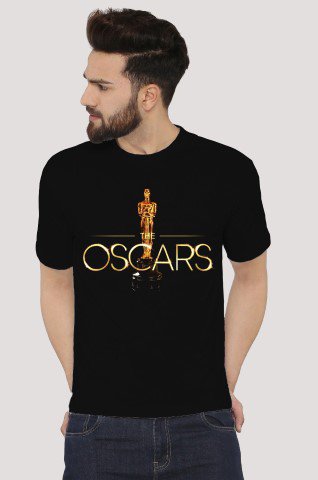 Men T-Shirt The Oscars Logo