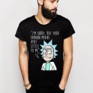 Men T-Shirt Rick And Morty Opinion Means