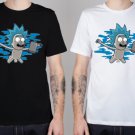 Men T-Shirt Rick and Morty Nirvana Album Parody