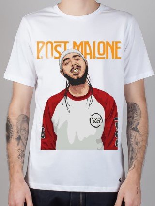 Men T-Shirt POST MALONE Logo