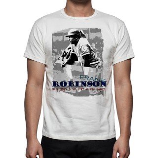 Men T-Shirt Popular Baseball Player Frank Robinson