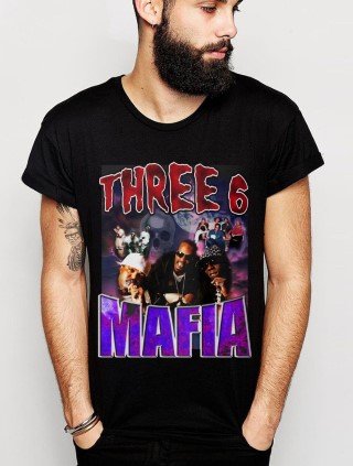 Men T-Shirt New Three Mafia
