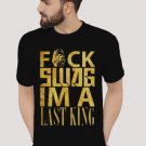 Men T-Shirt New Swag Am i Last King Logo
