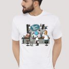 Men T-Shirt New Rick and Morty and Friends
