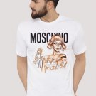 Men T-Shirt New Moschino Teddy Bear Doll
