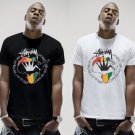 Men T-Shirt New Logo 90'S STUSSY RASTA