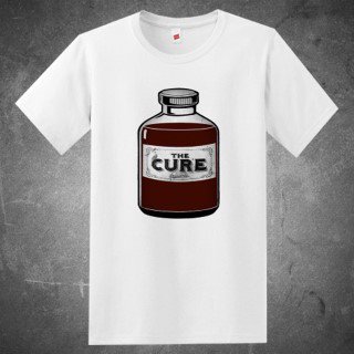 Men T-Shirt New J-Cole Famous Rapper The Cure Logo