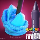 Wacom Pen Holder Stylus Stand Intuos / Cintiq - Wachibi: Shark Surprise - Purple