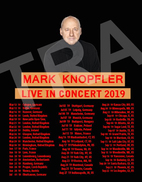 mark knopfler t shirt 2019