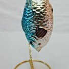 VINTAGE 1930-1940 MERCURY GLASS FISH ORNAMENT