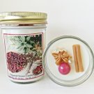 Pampered Senses Candles Spiced Cranberries 8 oz Jar