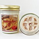 Pampered Senses Candles Cinnamon Apple Pie 8 oz Soy Candle Jar