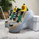 Men's and Women's balenciaga triple s Gel - Green and yellow