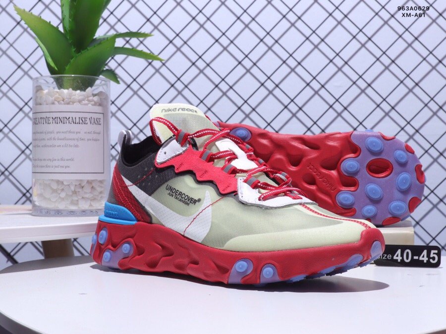 Men's Nike Epic React Element 87 Undercover Red