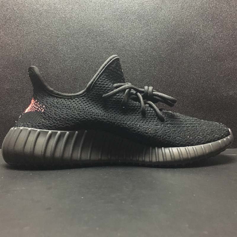 Adidas Yeezy Boost 350 V2 Men S Black And Red M1