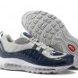 Supreme x NikeLab Air Max 98 Blue and Grey