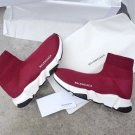 Men,s Balenciaga Speed Red, White, Black