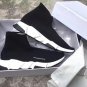 Men,s Balenciaga 17FW Speed Shoe Black and White
