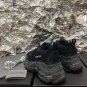 Men's Balenciaga Triple S black Clear Sole Trainers sneaker