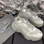 Men's Balenciaga Triple S Grey Clear Sole Trainers