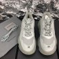 Men's Balenciaga Triple S Grey Clear Sole Trainers
