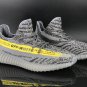 Men's Off-White x Yeezy Boost 350 V2 Gray and Yellow