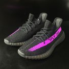 Men's adidas Yeezy 350 Boost V2 Black and Purple